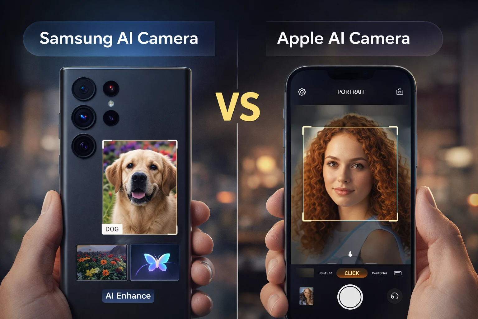 Samsung AI Camera vs Apple AI Camera